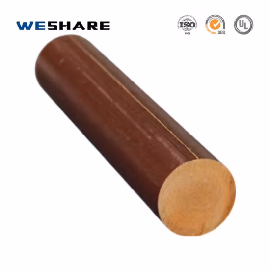 High Voltage Insulation Material Phenolic Resin Cotton Cloth Fabric Laminated Rods