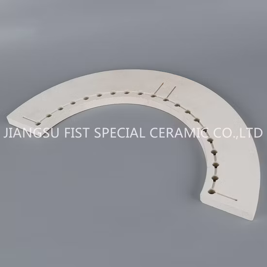 Support Customization High-Temperature Resistant Cordierite Ceramic Semi-Ring Insulating Plate